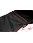 22" Black Lurcher Blizzard® Coat With Red Piping
